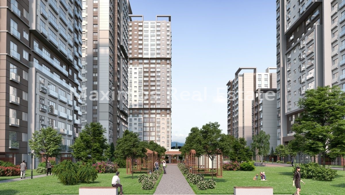 Apartments for Sale in Bahcesehir – kitchen area (image 3)