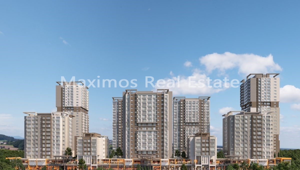 Apartments for Sale in Bahcesehir – garden view (image 8)