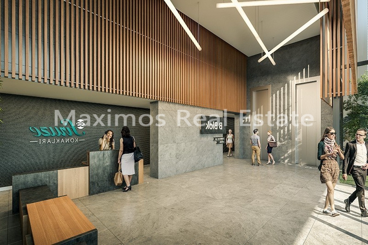 Move-in Ready Apartments Offering Sea Views in Avcilar – living room (image 20)