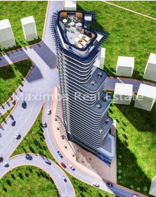Installment-based Sea View Apartments Located in Avcilar – garden view (image 8)