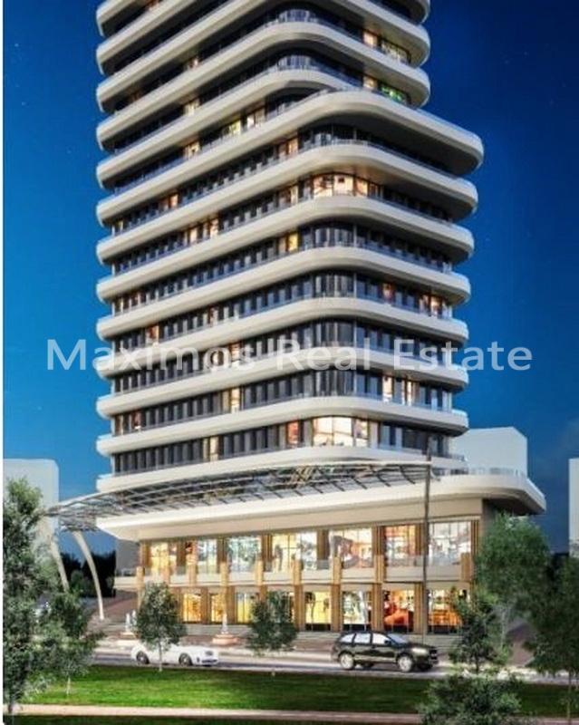Installment-based Sea View Apartments Located in Avcilar – pool area (image 9)