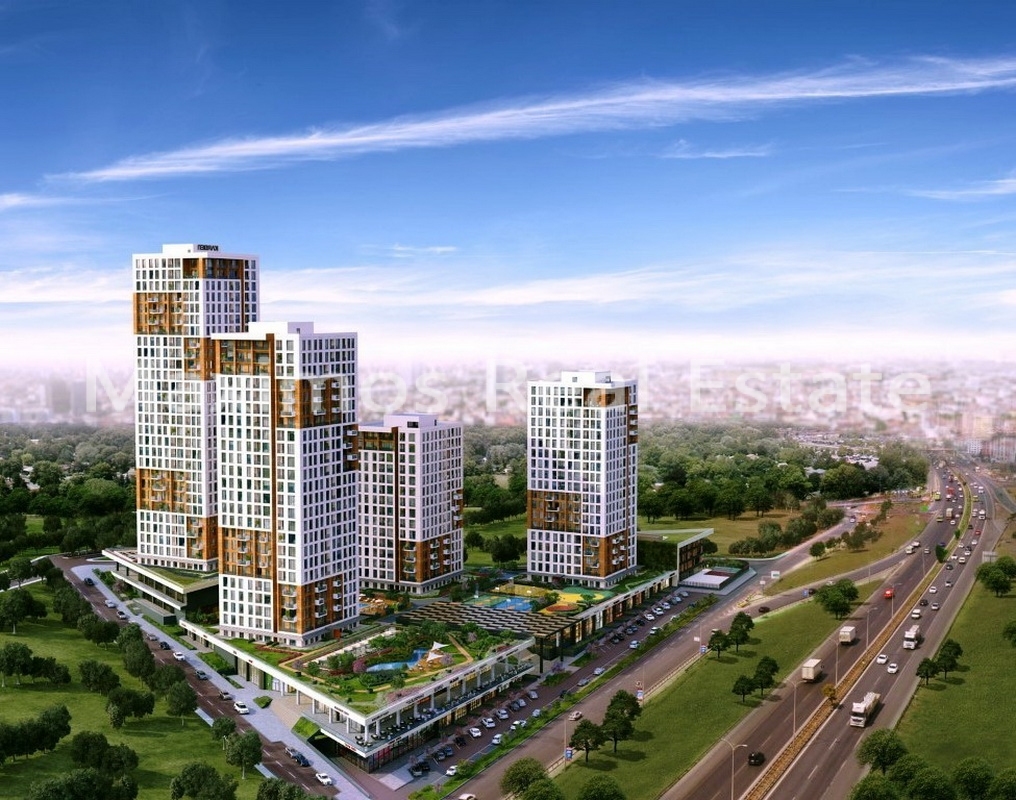 Modern Residential Apartments with Landscaped Living Areas - Istanbul - Esenyurt
