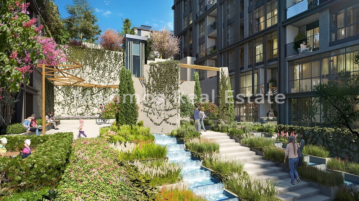 Premium Apartments Located Near Istanbul's Maslak Business District – living room (image 2)