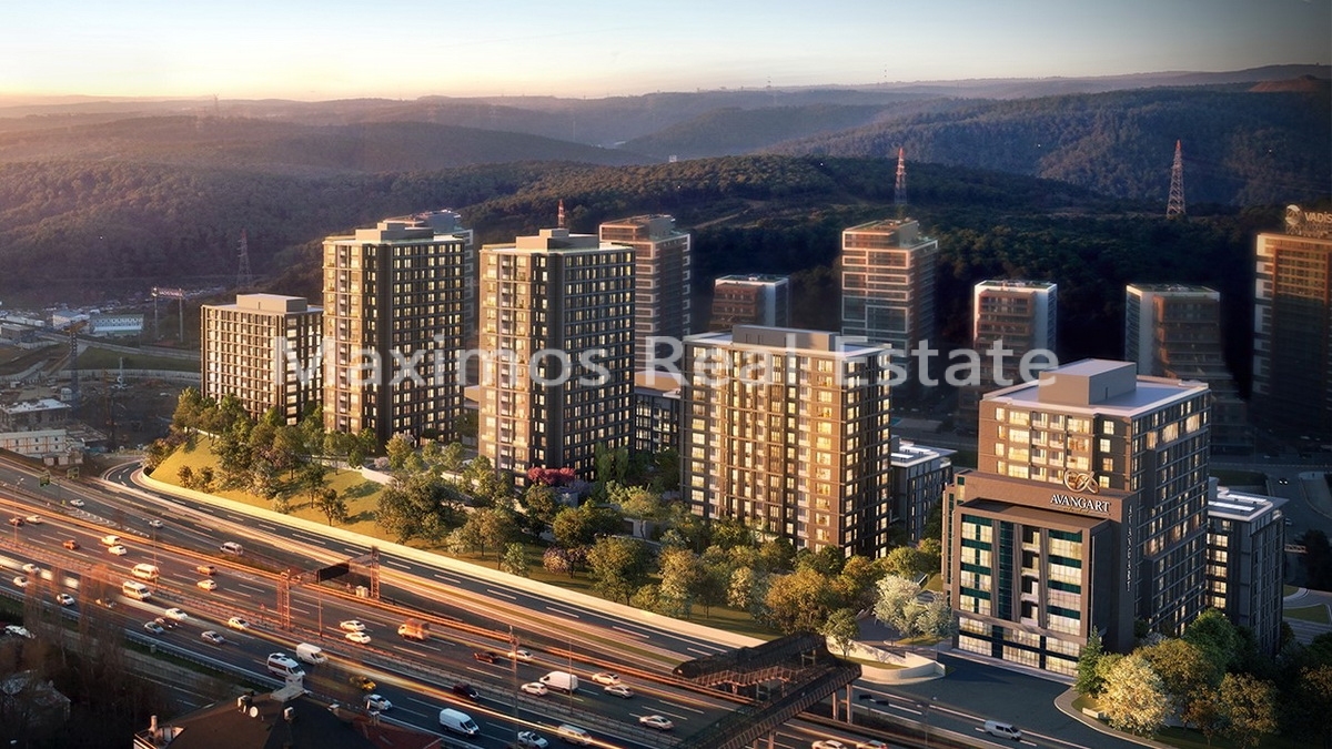 Premium Apartments Located Near Istanbul's Maslak Business District – pool area (image 9)