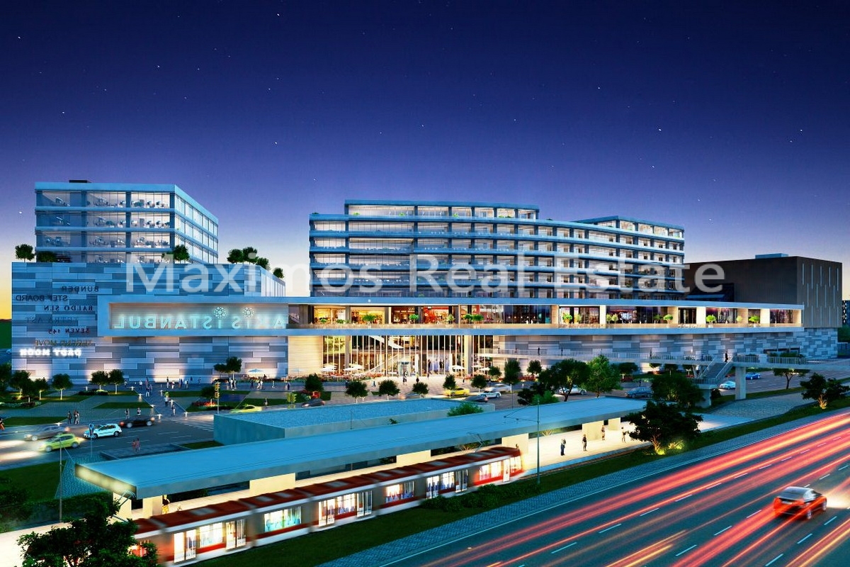 Commercial Office Units Located Near Metro and E-5 in Bayrampasa – garden view (image 8)