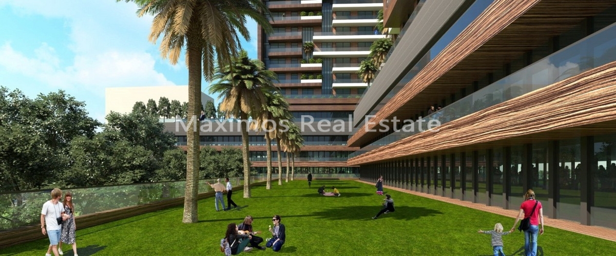 Contemporary Apartments Located in Istanbul's Basin Ekspres Zone – garden view (image 8)