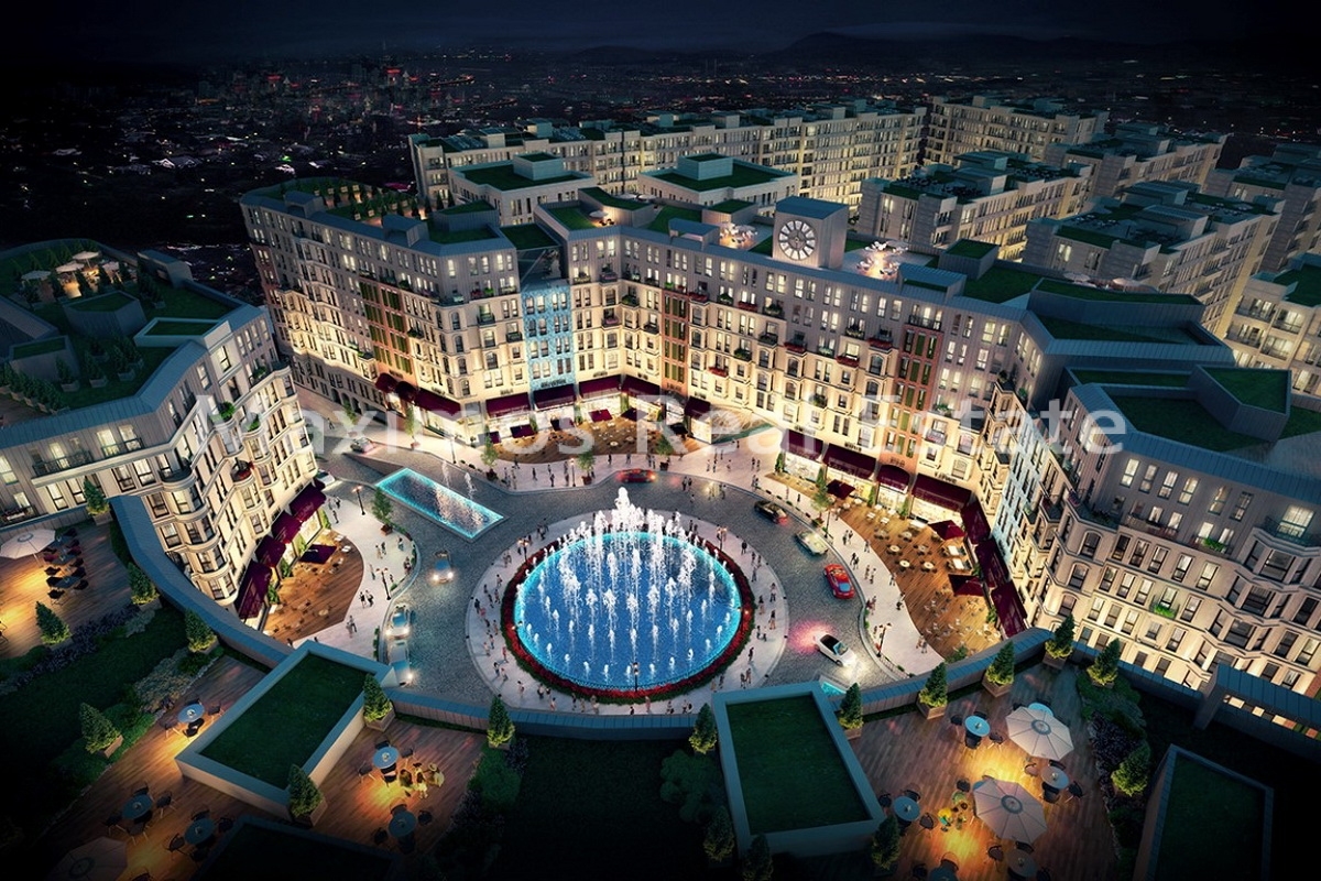 Well-planned Apartments Offering Comfortable Living in Bahcesehir – living room (image 2)