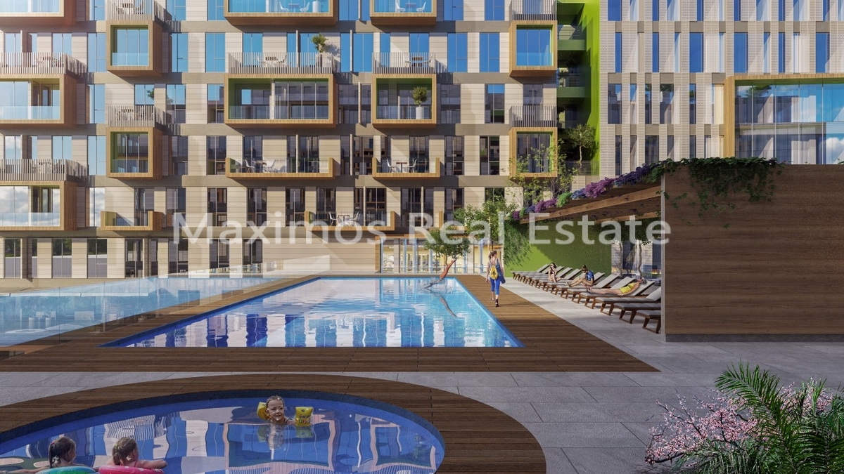 Architecturally Designed Residential Project in Avcilar – terrace (image 7)