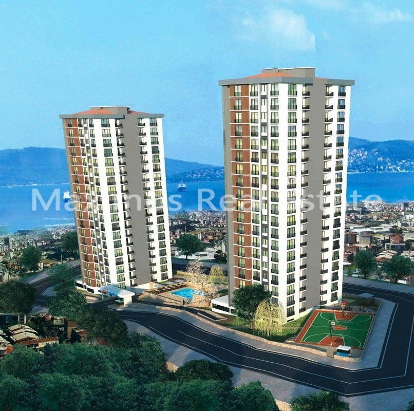 Delivery-ready Apartments Offering Sea Views on Istanbul's Asian Side – terrace (image 7)