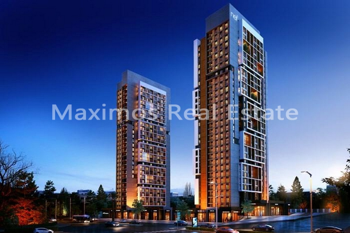 High-End Apartments Located in Istanbul's Basin Ekspres Investment Corridor - Istanbul - Basın Ekspres 