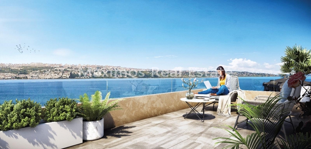 Premium Apartments Offering Wide-angle Sea Views Across Istanbul – garden view (image 8)