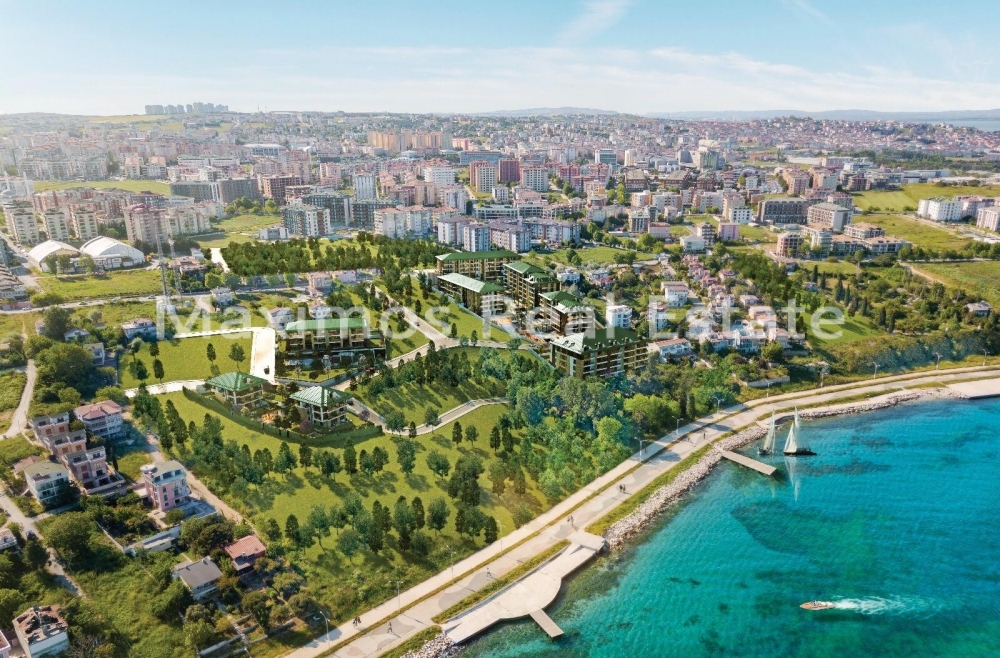 Premium Apartments Offering Wide-angle Sea Views Across Istanbul – terrace (image 7)