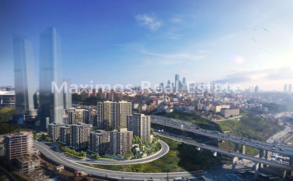 High-demand Apartments Located in Istanbul's Maslak Business Hub – terrace (image 7)