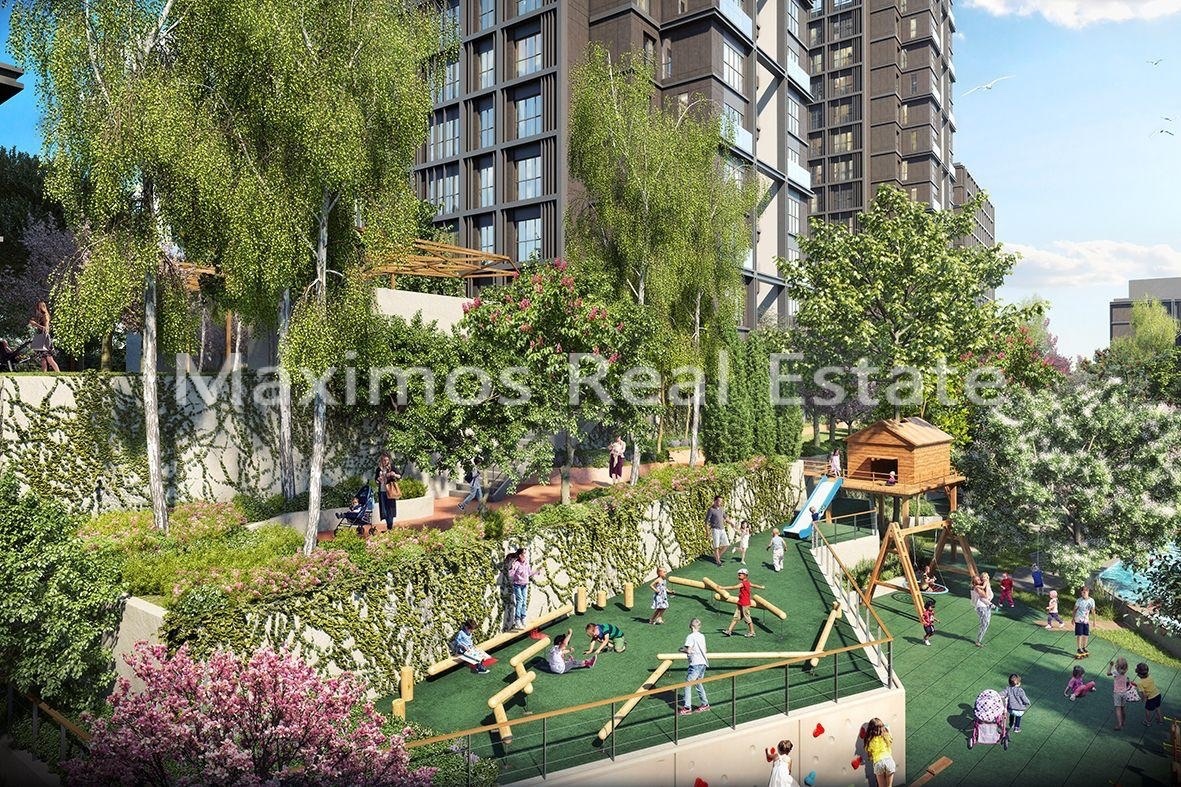 High-demand Apartments Located in Istanbul's Maslak Business Hub – kitchen area (image 3)