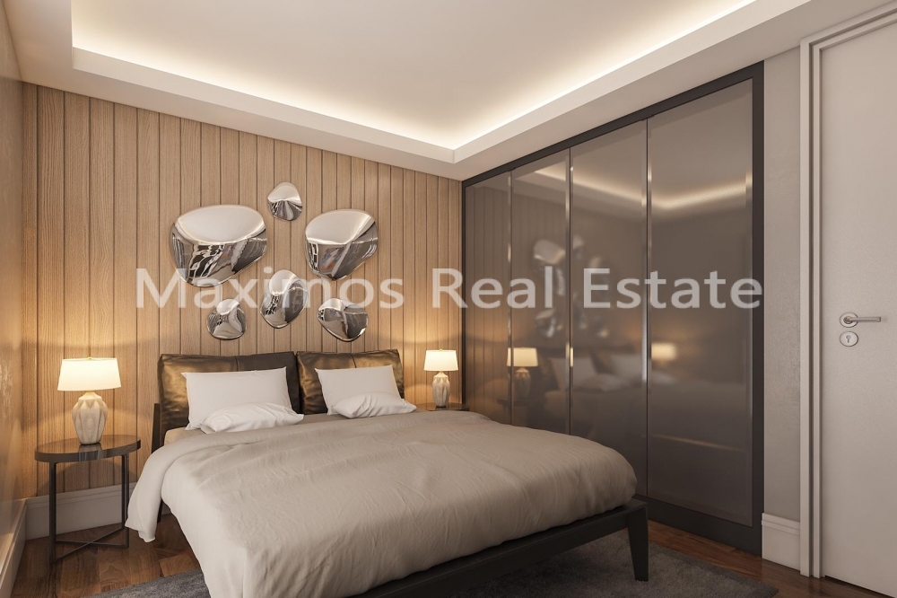 Nature-surrounded Residential Apartments Located in Beykoz – pool area (image 9)