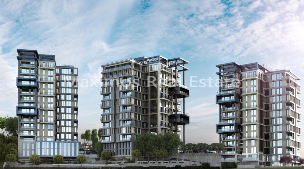 Modern Apartments Offering Central Location Advantages In Kagithane - Istanbul - Kagithane