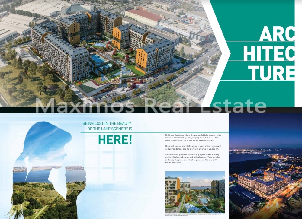 Panoramic Sea View Flats with Modern Interiors Across Istanbul – kitchen area (image 3)