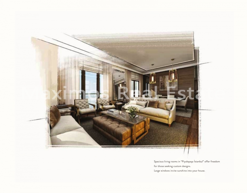 Central Apartments Positioned in the Heart of Taksim Istanbul – pool area (image 9)