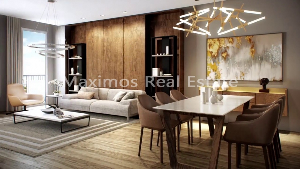 Apartments to Buy on Asian Side Istanbul – pool area (image 9)