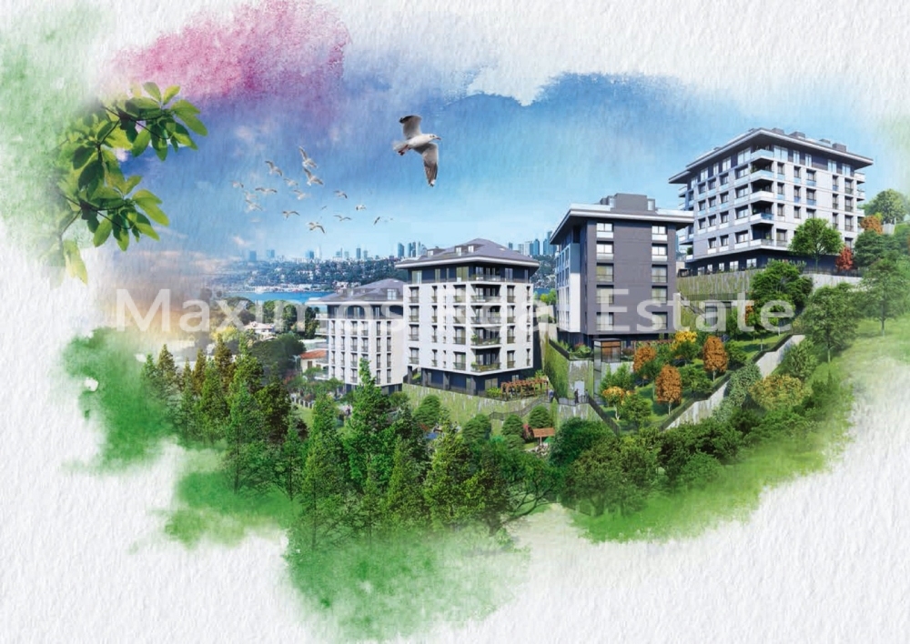 Bosphorus View Apartments for Sale in Istanbul Uskudar – bedroom (image 4)