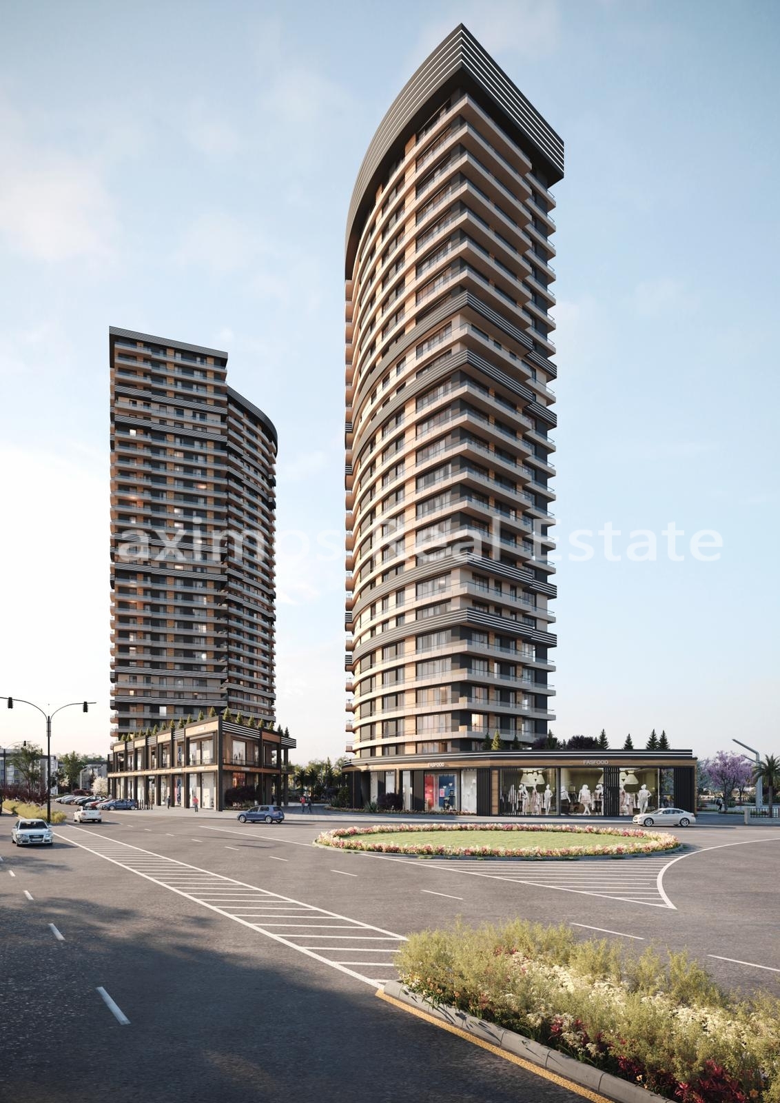 Coastal Residential Property with Sea Views in Buyukcekmece – pool area (image 9)