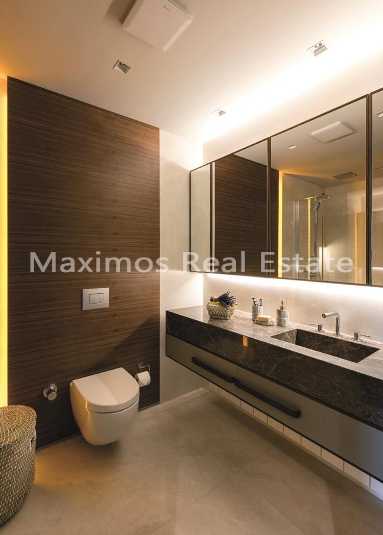 Residential Apartments Offering Direct Bosphorus Views in Istanbul – living room (image 20)