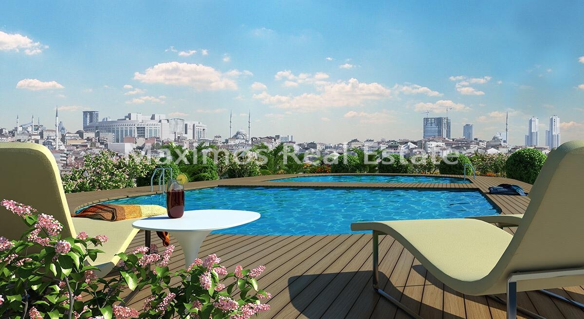 Commercial Office Property Suitable for Business Use in Kagithane – garden view (image 8)