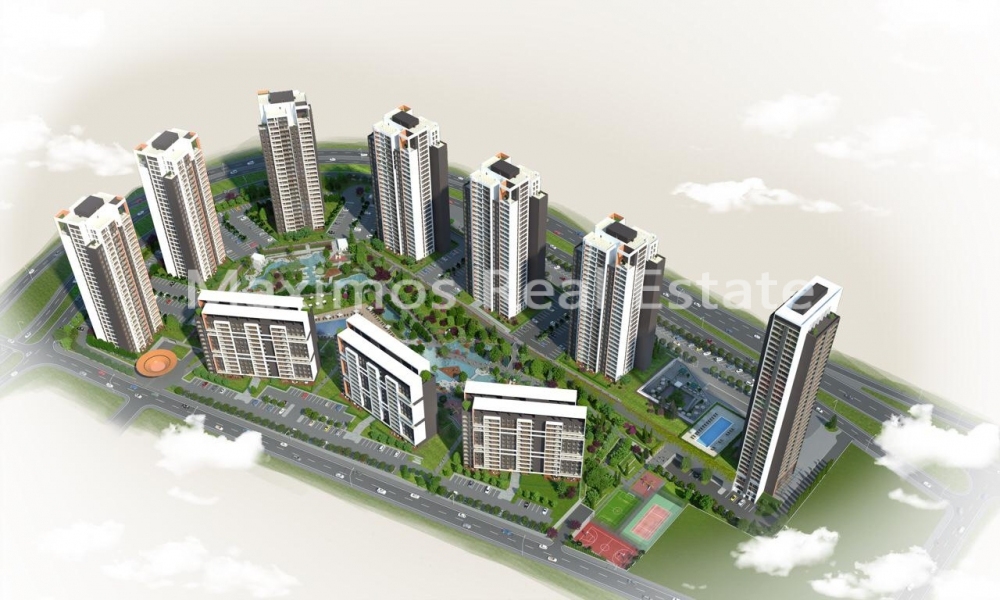 Residential Family Homes Located in the Planned Bahcesehir District – living room (image 2)