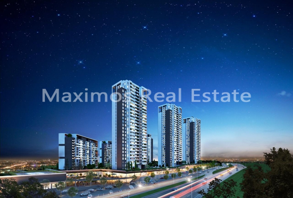 Residential Family Homes Located in the Planned Bahcesehir District – sea view (image 12)