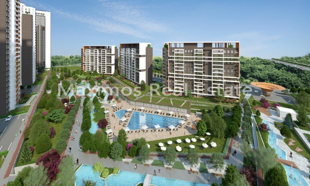 Residential Family Homes Located in the Planned Bahcesehir District – master bedroom (image 16)
