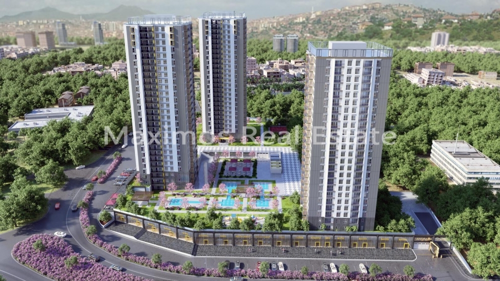 Centrally Located Residential Flats Offering Urban Accessibility in Gungoren – living room (image 2)