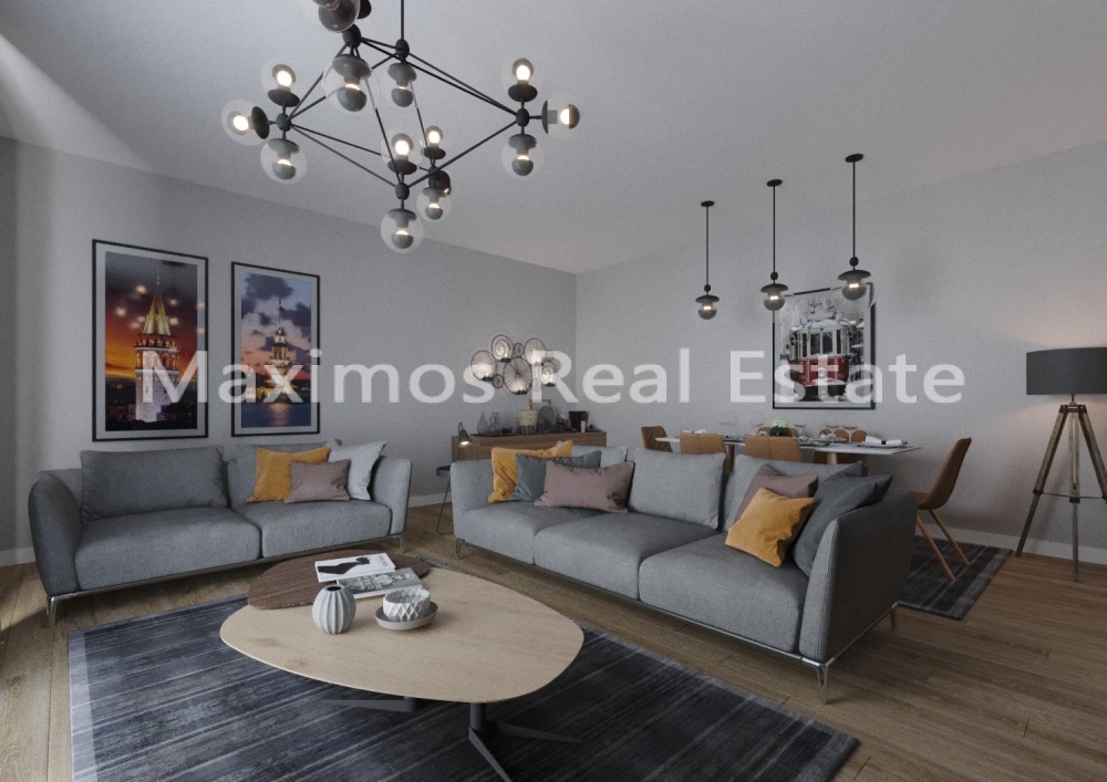 Delivery-ready Apartments with Title Deeds Across Istanbul – living room (image 20)