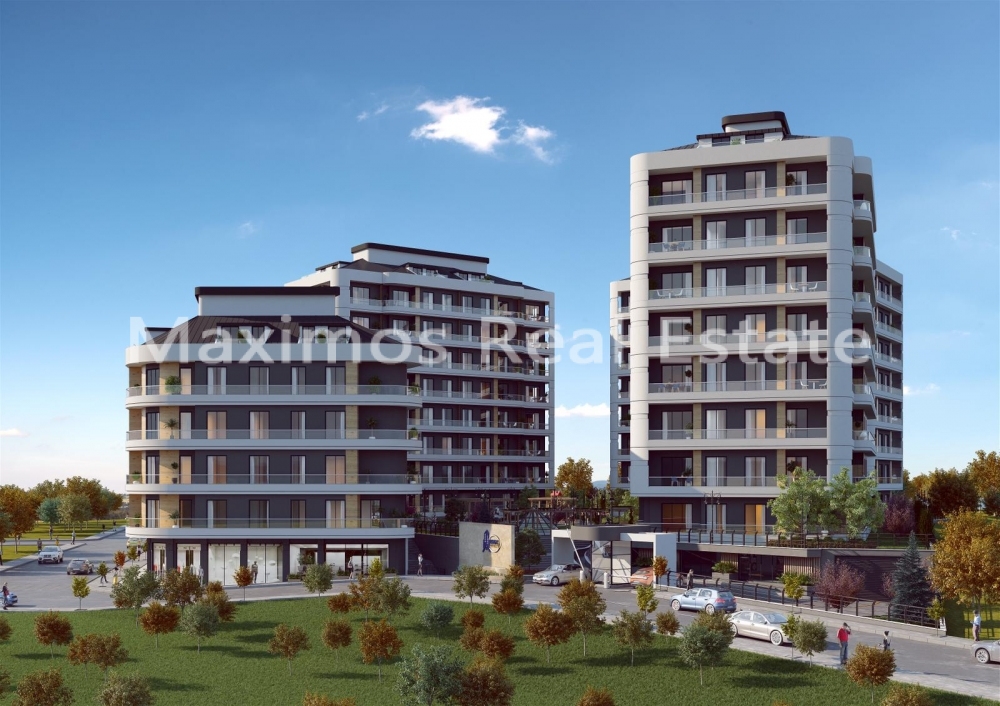 Delivery-ready Apartments with Title Deeds Across Istanbul – garden view (image 8)
