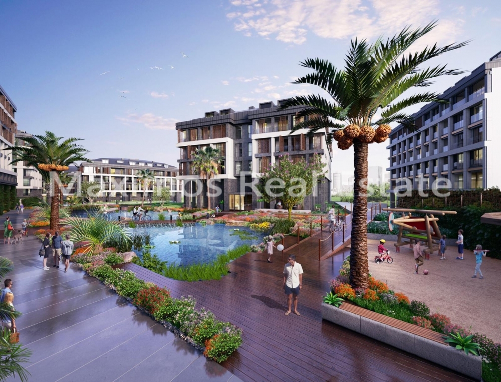 Residential Apartments Offering Daily Convenience in Uskudar Istanbul – living room (image 2)