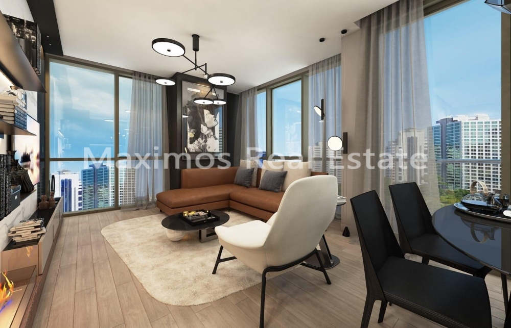 Investment-focused Apartments Located in the Maslak Business District – pool area (image 9)
