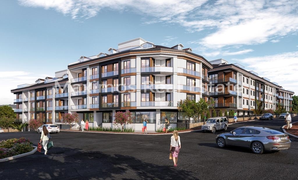 Move-in Ready Sea View Apartments Offering Coastal Living in Beylikduzu – living room (image 2)