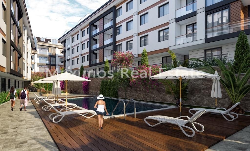 Move-in Ready Sea View Apartments Offering Coastal Living in Beylikduzu – garden view (image 8)