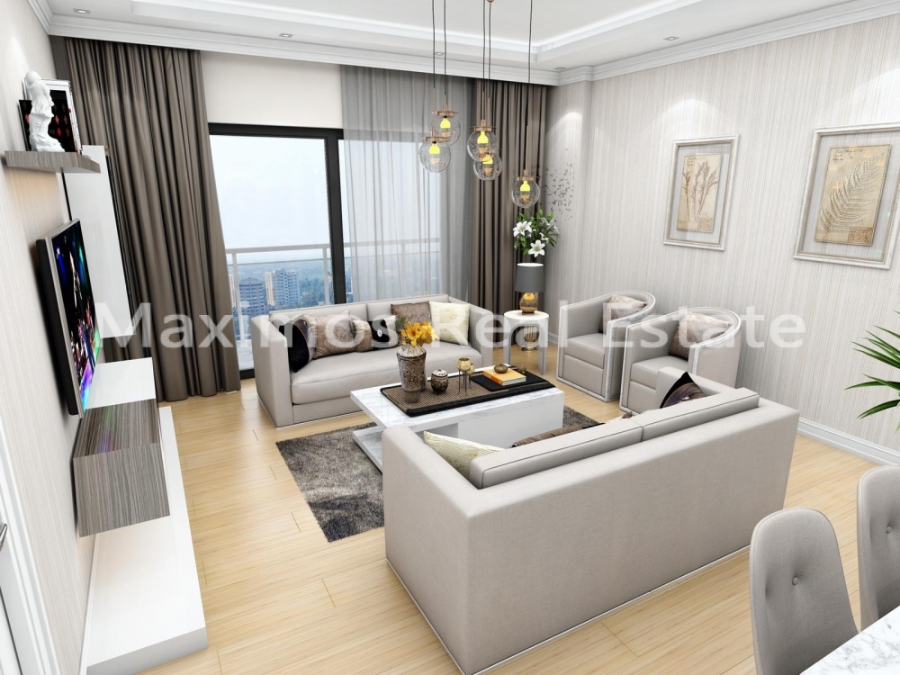 Move-in Ready Sea View Apartments Offering Coastal Living in Beylikduzu – pool area (image 9)