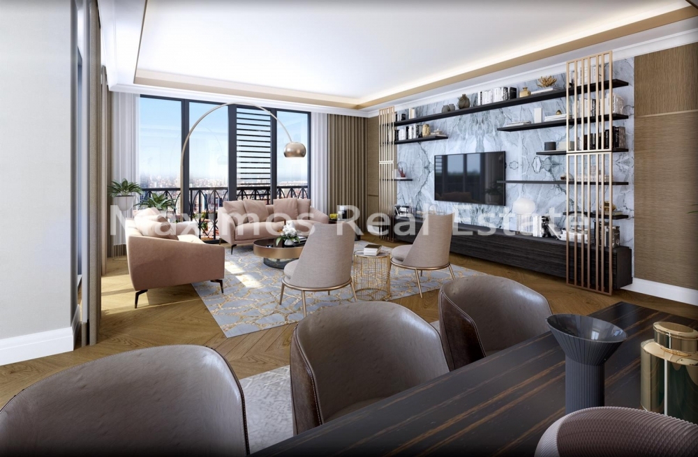 Finished Residential Apartment Suites in Central Uskudar Location – balcony (image 10)