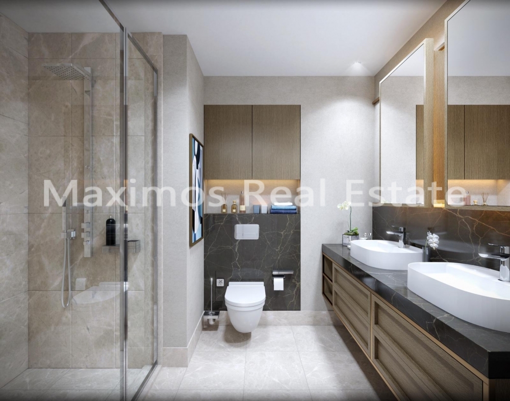 Finished Residential Apartment Suites in Central Uskudar Location – garden view (image 8)