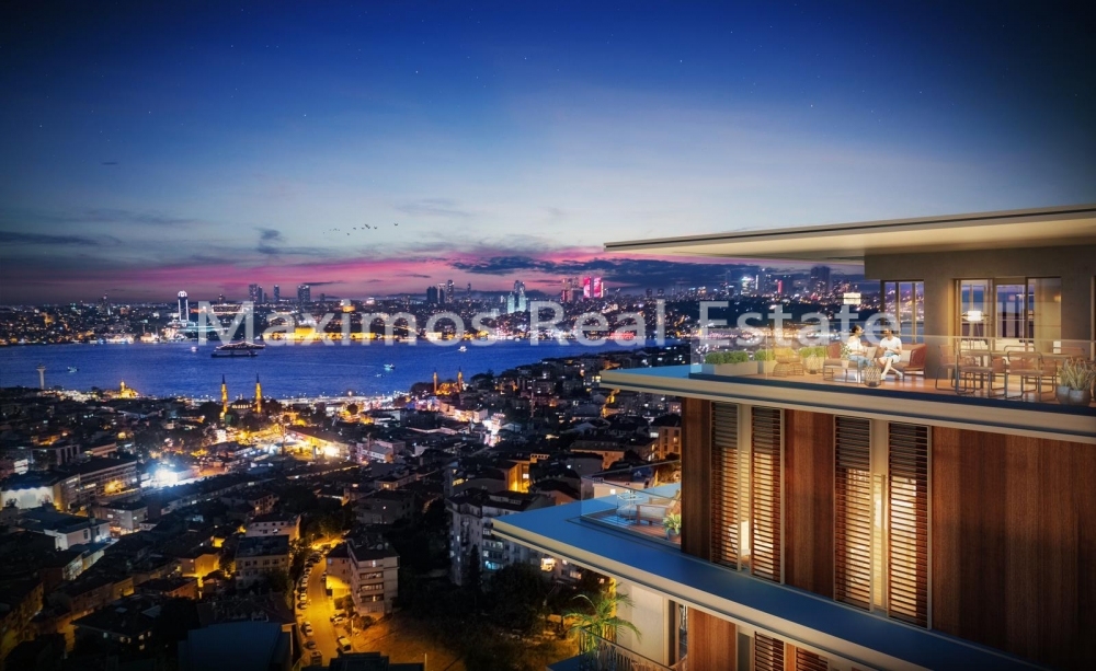 Finished Residential Apartment Suites in Central Uskudar Location – terrace (image 7)