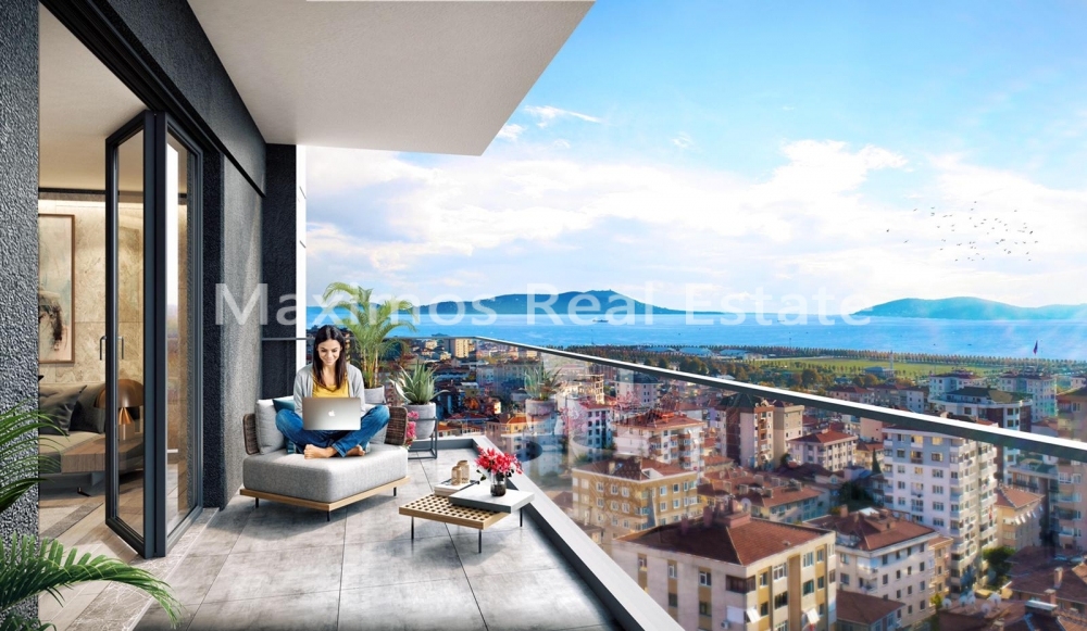 Spacious Coastal City Apartments with Sea Views in Kadikoy – interior detail (image 11)