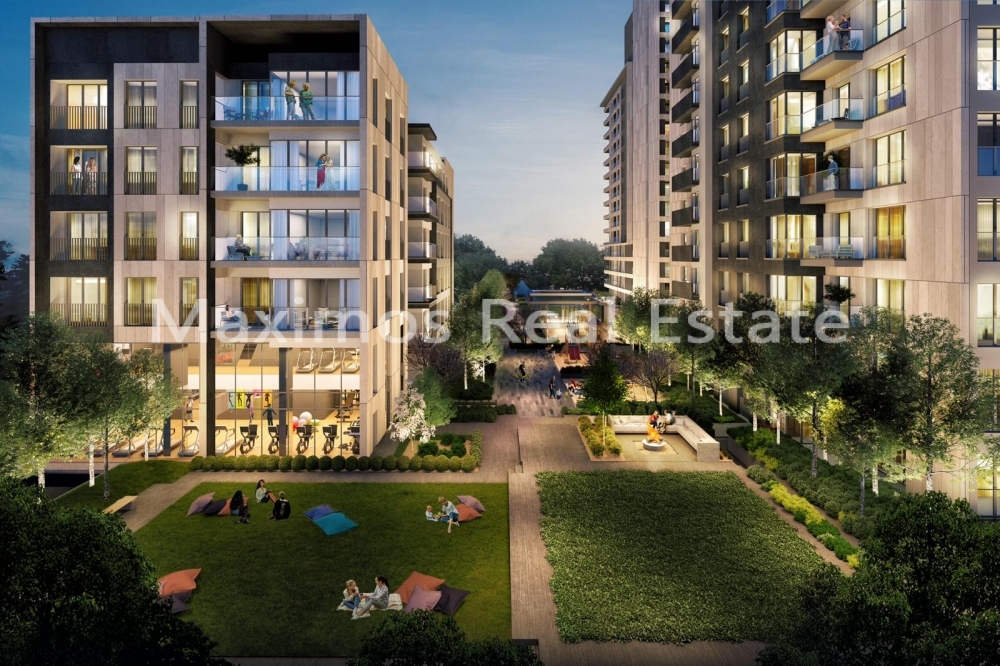 Spacious Coastal City Apartments with Sea Views in Kadikoy