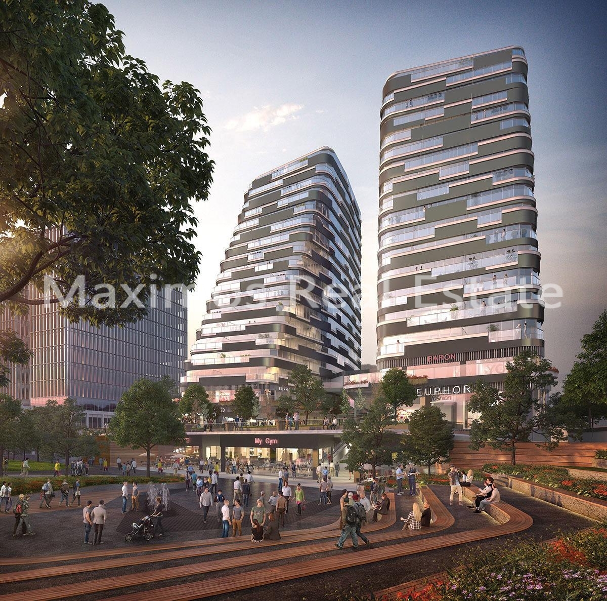Established Residential Apartments Located in the Atakoy District - Istanbul - Ataköy