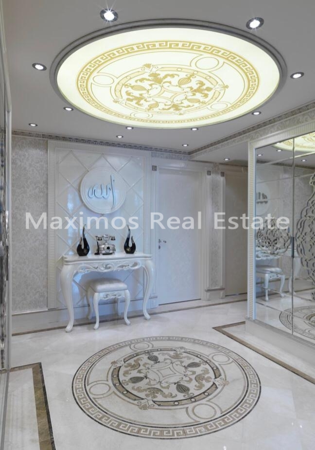 Premium Apartment with Direct Bosphorus Views in Historic Uskudar – garden view (image 8)