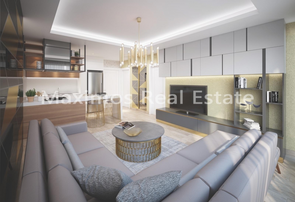 Three Bedroom Residential Apartment Suitable for Long-term Living in Istanbul – pool area (image 9)