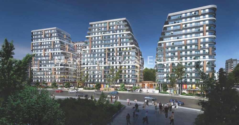 Three Bedroom Residential Apartment Suitable for Long-term Living in Istanbul – living room (image 2)