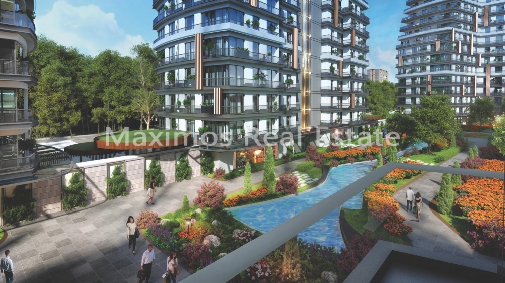 Three Bedroom Residential Apartment Suitable for Long-Term Living in Istanbul - Istanbul - Kagithane