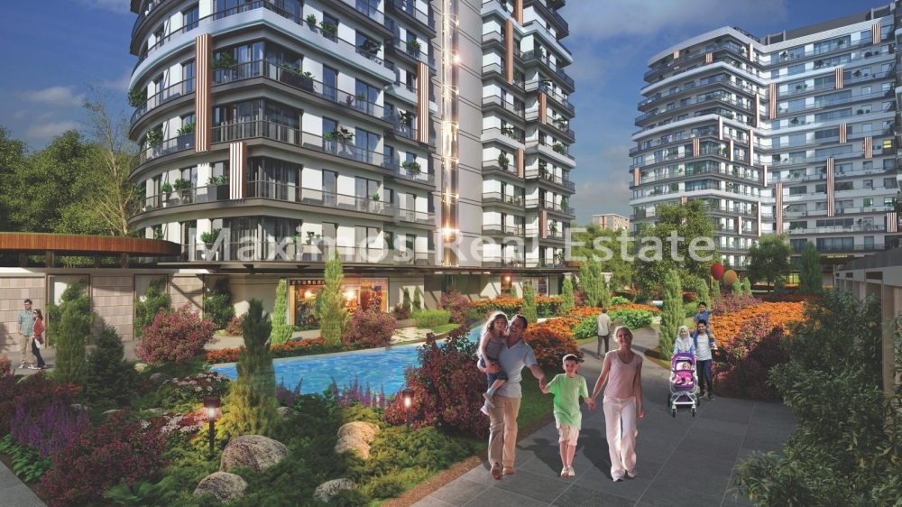 Three Bedroom Residential Apartment Suitable for Long-term Living in Istanbul – bedroom (image 4)