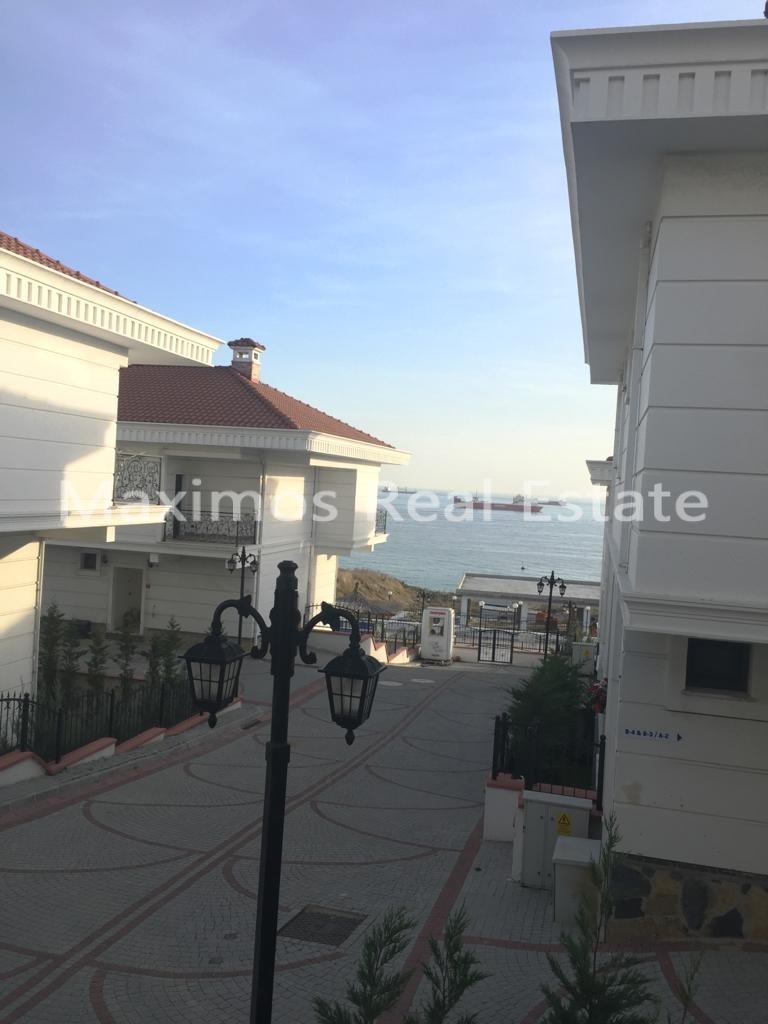 Brand New Five Bedroom Sea View Villa Offering Spacious Coastal Living in Beylikduzu – terrace (image 7)